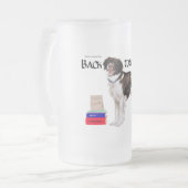 ブリタニー新学期 フロストグラスビールジョッキ (正面左)