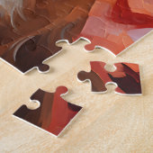 ブリタニー犬のバレンタインの日 ジグソーパズル (側面)