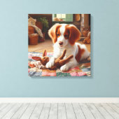 ブリタニー キャンバスプリント (インサイチュ (ウッドフロア))