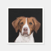 ブリタニー スタンダードカクテルナプキン (正面)