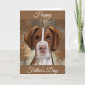 ブリタニー・スパニエル カード (正面)