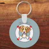 ブリタニー・ファースト・メイト キーホルダー (正面)