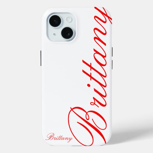 ブリタニー – 美しいiPhoneケース –  Case-Mate iPhoneケース (裏面)