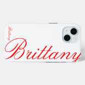ブリタニー – 美しいiPhoneケース –  Case-Mate iPhoneケース (裏面 (横))