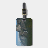 ブリダルヴェール滝とハーフドームatヨセミテ ラゲッジタグ (正面縦)