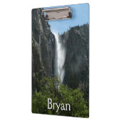 ブリダルヴェール滝ズアットヨセミテ国立公園 クリップボード (左)