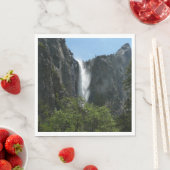 ブリダルヴェール滝ズアットヨセミテ国立公園 スタンダードランチョンナプキン (インサイチュ)