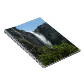 ブリダルヴェール滝ズアットヨセミテ国立公園 ノートブック (右側)