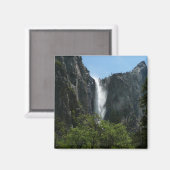 ブリダルヴェール滝ズアットヨセミテ国立公園 マグネット (正面/裏面)