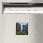 ブリダルヴェール滝ズアットヨセミテ国立公園 マグネット (インサイチュ (食洗機))