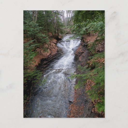 ブリダルヴェール滝 ポストカード (正面)