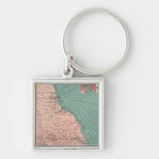 ブリチアの東素晴らし部の港 キーホルダー (正面)