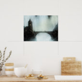 ブリヂフォールズミーティングファンタジーランドスケープ ポスター (キッチン)