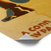 ブリヂポート交響楽団ヴィンテージ音楽ポスター ポスター (角)