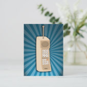 ブリッおもしろいク携帯電話 ポストカード (スタンド正面)