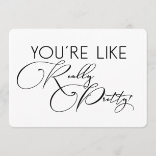 ブリッおもしろいドメイド/メイド・オブ・オーナー（花嫁付き添い人）提案 招待状