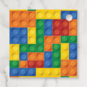 ブリッカラフルク建物ブロックバースデーパーティー フェイバータグ (裏面)