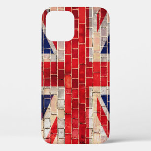 ブリックの壁に英国ユニオンジャック国旗Case-Mate iPhon iPhone 12ケース