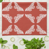 ブリックアーツ&クラフツチョウ キッチンタオル (折り畳み)