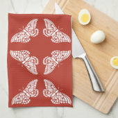 ブリックアーツ&クラフツチョウ キッチンタオル (四つ折り)