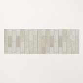 ブリックウォールパステルトーン ヨガマット (正面(横))