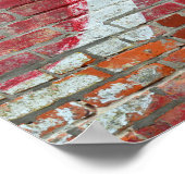 ブリックウォール広告詳細、カウンシルグローブ、KS ポスター (角)