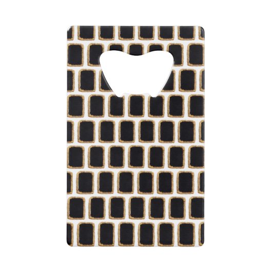 ブリッククレジットカードボトルオープナー クレジットカード栓抜き (正面)