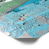 ブリックコアのスノーボード。 ポスター (角)