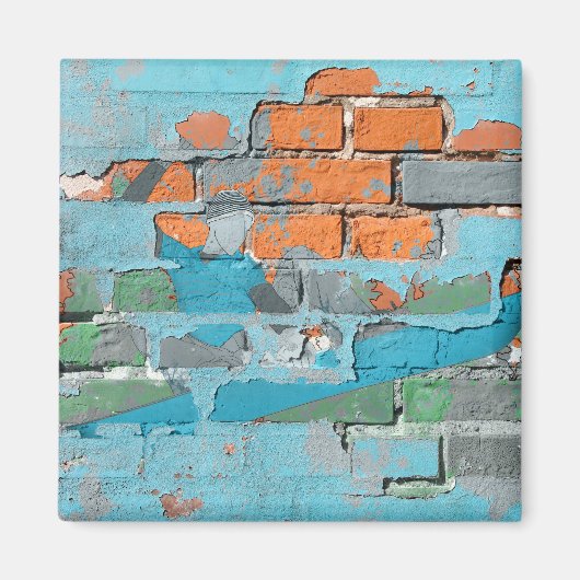 ブリックコアのスノーボード。 マグネット (正面)