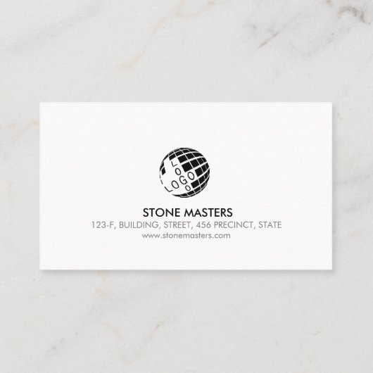 ブリックストーンメイソン建築 名刺 (裏面)