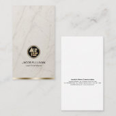 ブリックストーン石工建築 名刺 (正面/裏面)