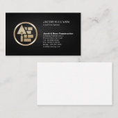 ブリックストーン石工建築 名刺 (正面/裏面)