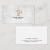 ブリックストーン石工建築 名刺 (正面/裏面)