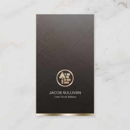 ブリックストーン石工建築 名刺