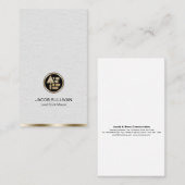 ブリックストーン石工建築 名刺 (正面/裏面)