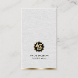 ブリックストーン石工建築 名刺