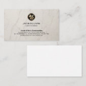 ブリックストーン石工建築 名刺 (正面/裏面)