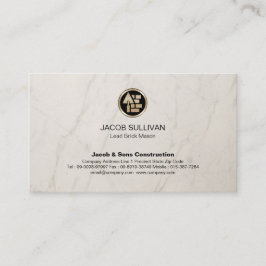 ブリックストーン石工建築 名刺