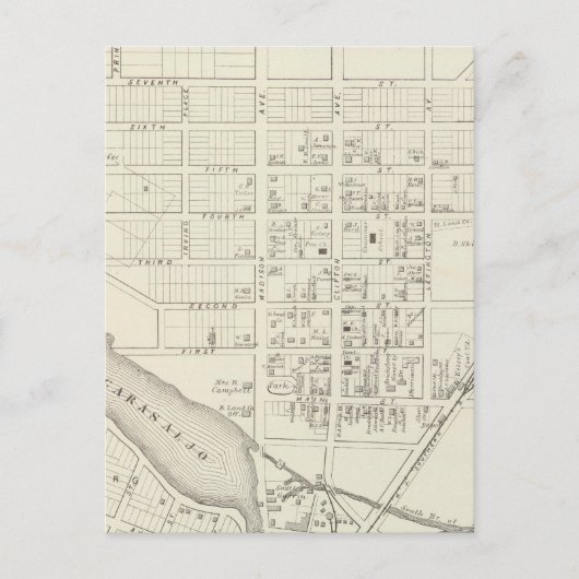 ブリックスバーグ, ニュージャージー州オシャン郡 ポストカード (正面)