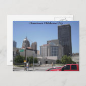 ブリックタウン – ホテル011，オクラホマシティーのダウンタウン ポストカード (正面/裏面)
