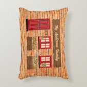 ブリックハウスバイレッドドアカスタム文字 アクセントクッション (正面(垂直))