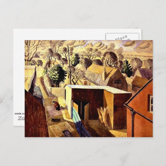 ブリックハウス、バードフィー素晴らしルド、アー素晴らしトから表示 ポストカード (正面/裏面)