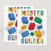 ブリックビルダおもしろいブロック建物マスタービルダ (正面/裏面)