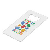 ブリックビルダおもしろいブロック建物マスタービルダ クレジットカード栓抜き (裏面アングル)