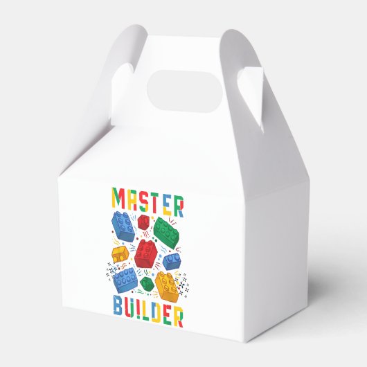 ブリックビルダおもしろいブロック建物マスタービルダ フェイバーボックス (正面サイド)