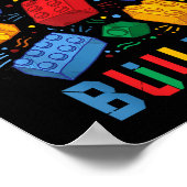 ブリックビルダおもしろいブロック建物マスタービルダ ポスター (角)