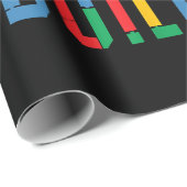 ブリックビルダおもしろいブロック建物マスタービルダ ラッピングペーパー (ロールコーナー)