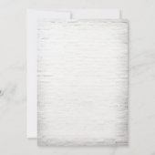 ブリックブルーグリーングラフィティ90sヒップホップベビーシャワー 招待状 (裏面)