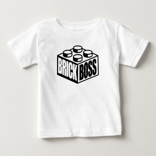 ブリックボスTシャツ ベビーTシャツ (正面)
