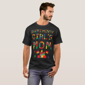 ブリックマスタービルダー建物ブロックFaの母 Tシャツ (正面フル)